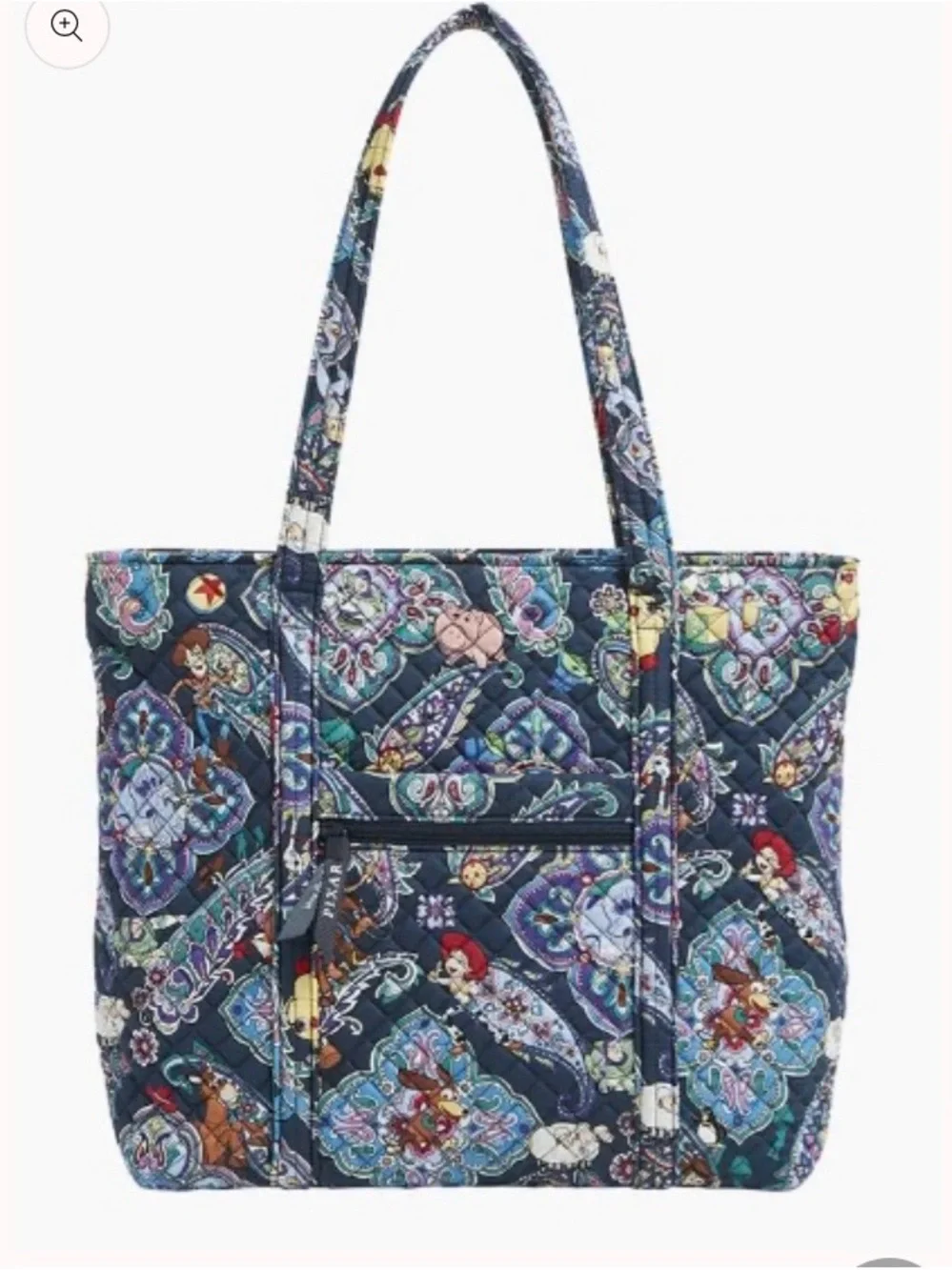 Vera Bradley Limited Edition Disney Pixar Toy Story Quilted Tote Bag Andy's Room